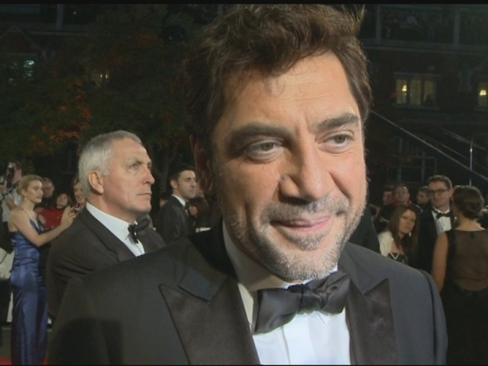 Skyfall premiere: Javier Bardem on playing a Bond villain