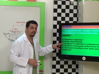 AÖF Kredili Sistem Genel Muhasebe 1 Soru Çözümü