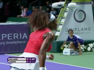 Serena Williams a valanga sulla Kerber