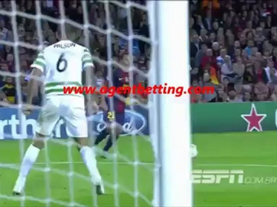 Taruhan Bola-Barcelona Vs Celtic 2-1 2012|Agentbetting.com