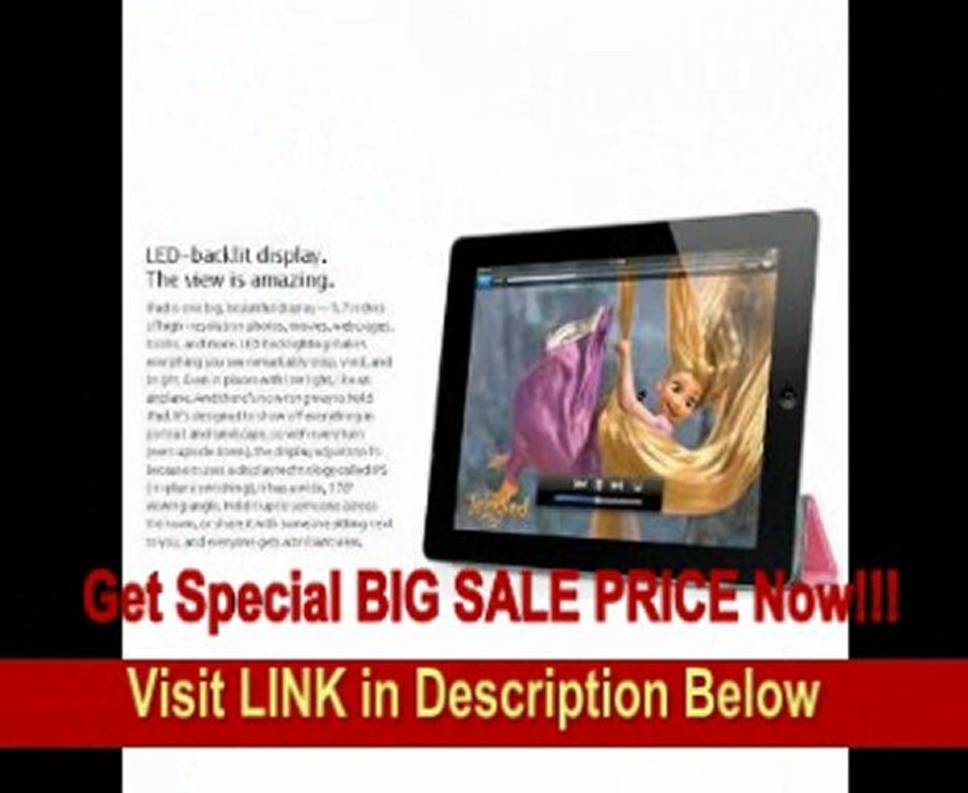 Apple iPad 2 MC984LL/A Tablet (64GB, Wifi + AT&T 3G, White) 2nd Generation