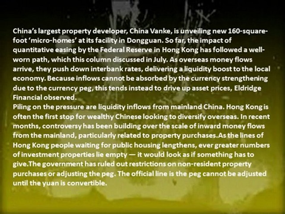 Liquidity party restarts in Hong Kong