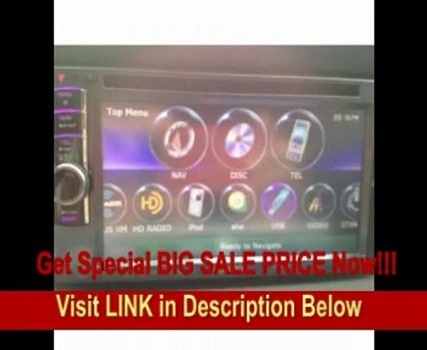 Brand New Kenwood DNX6190HD 6.1 WVGuot WVGA Double-DIN Navigation/DVD Receiver, Built-in Bluetooth, Built-in HD Radio, Rear USB, iPhone/iPod Controls, Android Ready