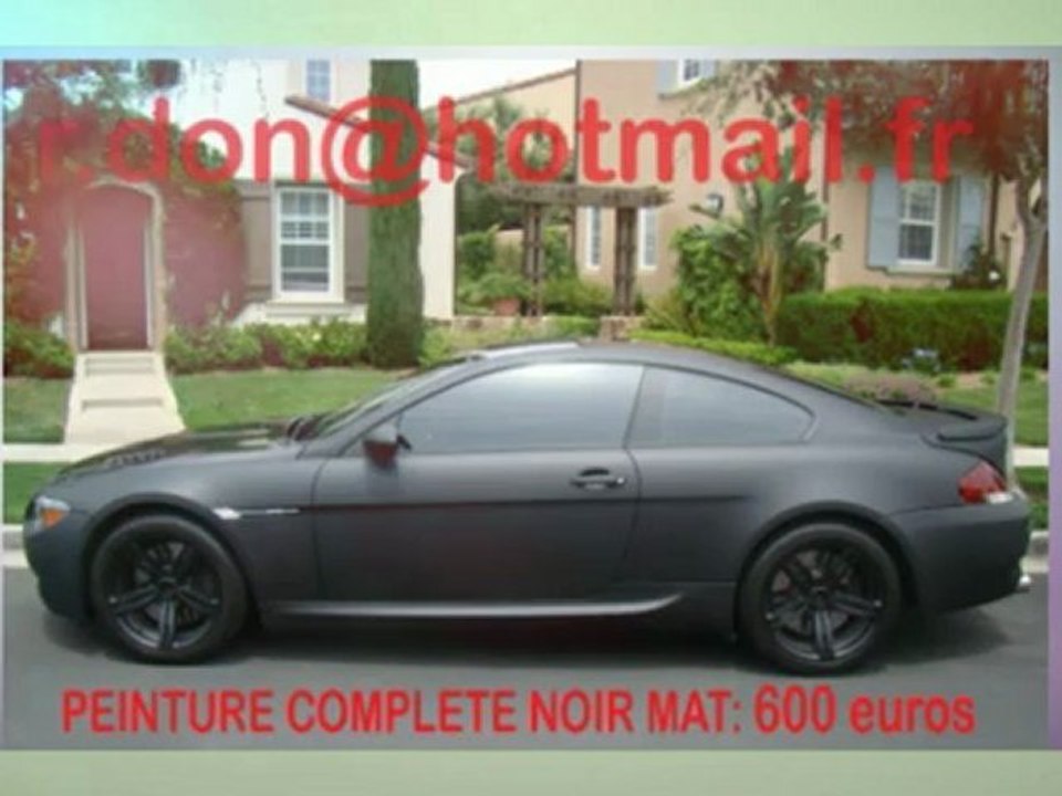 nissan, nissan peinture pas cher, terrano, pathfinder, titan, patrol, x trail, nissan covering tuning noir mat