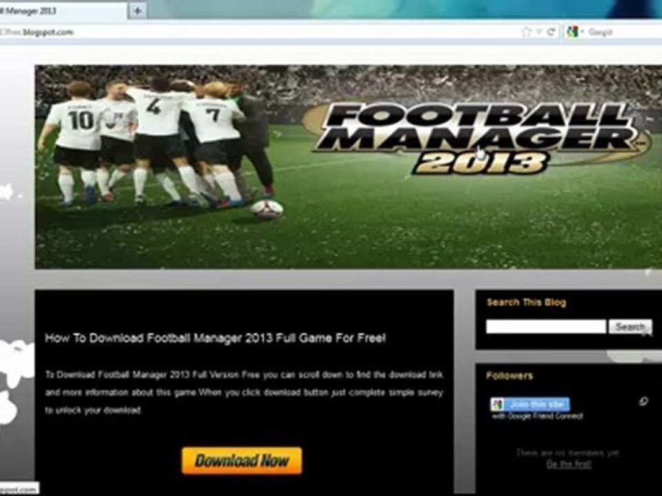 how to download football manager 2013 full game