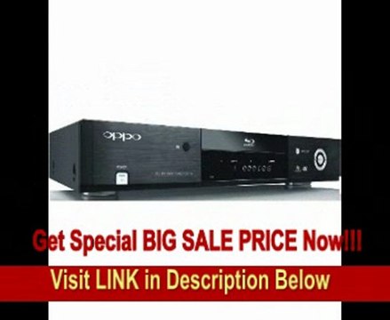 OPPO BDP-83 Blu-ray Disc Player with SACD, DVD-Audio, and VRS Technology