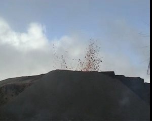 Eruption Piton de la Fournaise sept.2006