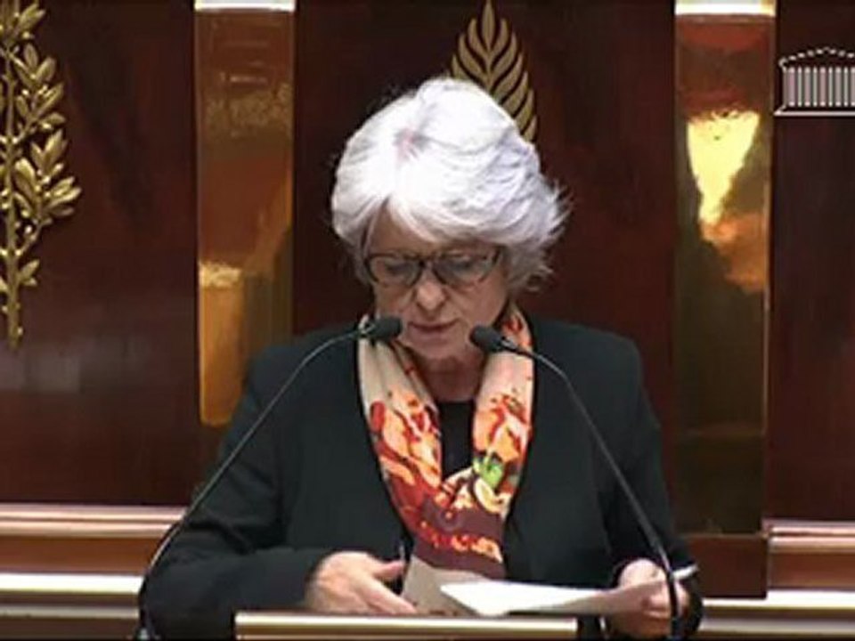 Gisèle Biémouret: intervention sur le budget 2013 de la sécurité sociale (DG).
