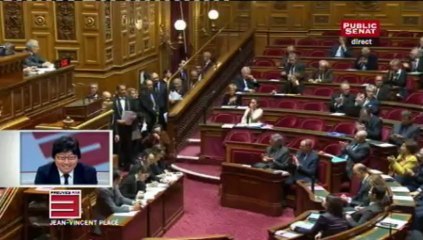 Jean-Vincent Placé / Logement : « Ca donne des leçons pour l’avenir et ces leçons sont de faire attention au temps parlementaire. »
