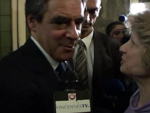 François Fillon rencontre les militants de Vincennes St Mandé et Fontenay Sous Bois avec Valérie Pécresse et Patrick Beaudouin