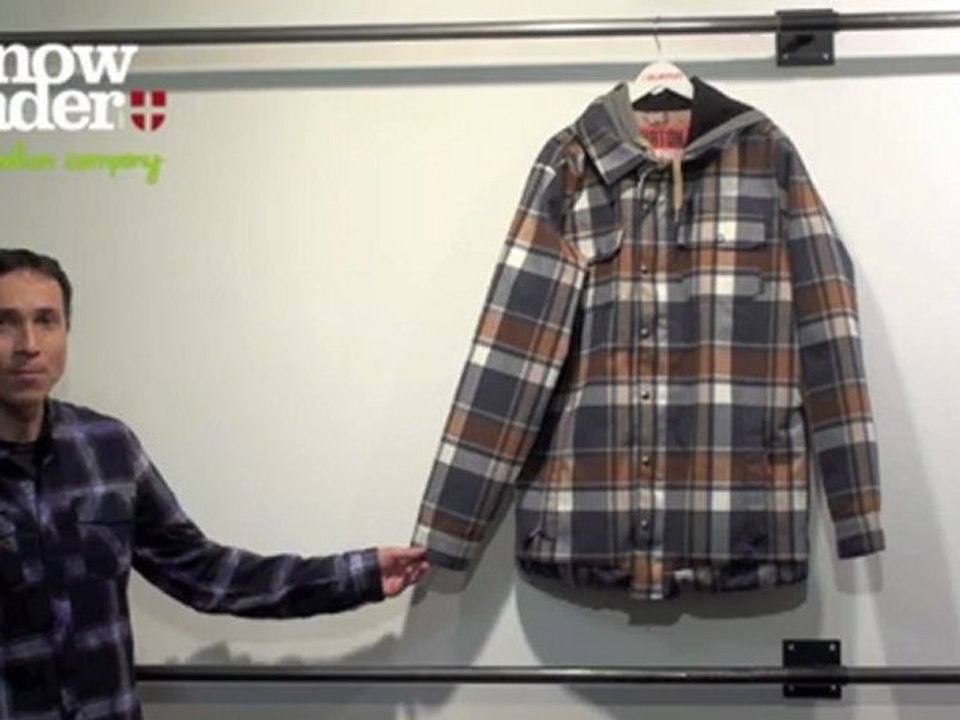 Snowleader présente la veste de snowboard Hackett de Burton