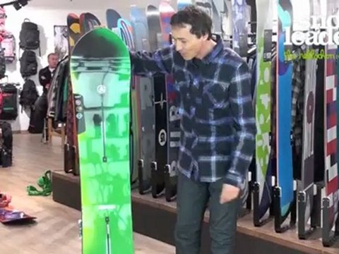 Snowleader présente la board de snowboard Juice Wagon de Burton