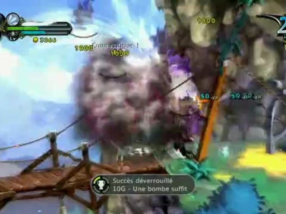 Dust : An Elysian Tail - Guide du succès : Une bombe suffit