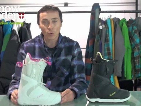 Snowleader présente les boots de snowboard Mint de Burton