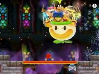 New Super Mario Bros. 2 - Solution et pièces lunes du Château du monde Étoile