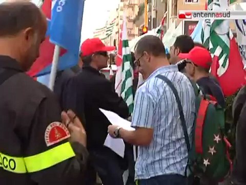TG 23.10.12 Protestano in divisa, troppi tagli alla sicurezza