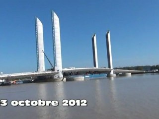 "La dernière pièce du puzzle" |  pont Bacalan-Bastide | Bordeaux 23 octobre 2012