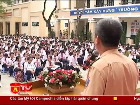 ANTÐ - Tăng cường tuyên truyền luật giao thông ở trường học