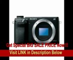 Sony NEX-6/B 16.1 MP Compact Interchangeable Lens Digital Camera with 3-Inch LED - Body Only (Black)