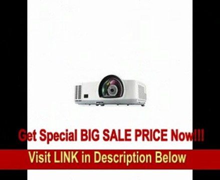 NEC Display Solutions NP-M300XS 1024 x 768 3000 Lumens LCD Short Throw Projector 2000:1