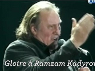 En Tchétchénie, Depardieu soutient le dictateur Kadyrov