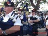Desfile de veteranos de guerra españoles y extranjeros.