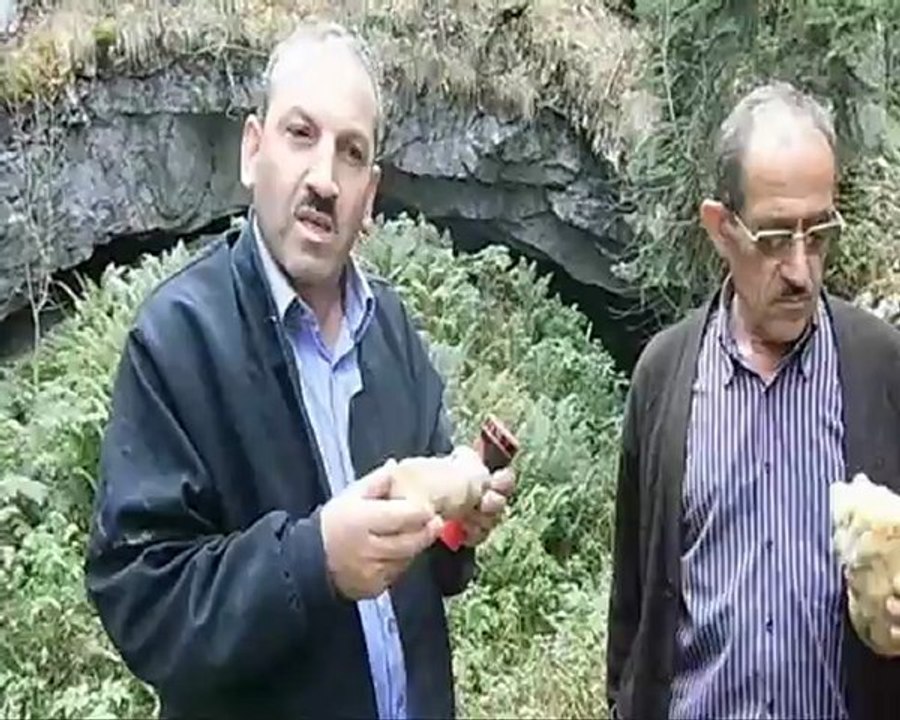 SİNOP TÜRKELİ BUZLUK MAĞRASIDA AĞUSTOS AYINDA BUZ DERYASI