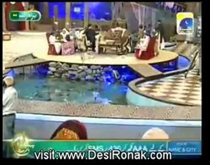 Hafiz Ahmad Raza Qadri Pehchan Ramzan IFTAR Transmission 31st July 2012