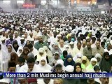 Muslim pilgrims gather in Mecca for hajj
