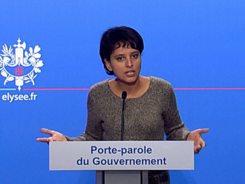 Point de presse du 24 octobre 2012 de Najat Vallaud-Belkacem