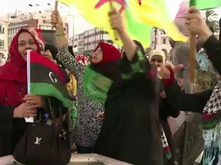 La Libye fête le 1er anniversaire de sa "libération"