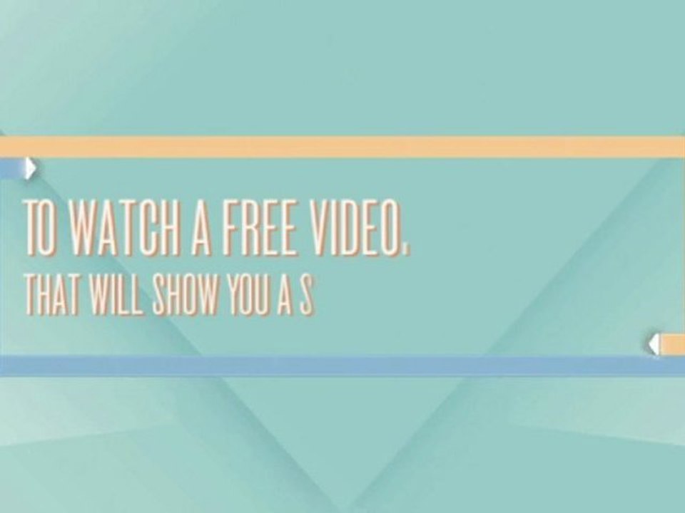 Diet Solutions Scam - Free Diet Video