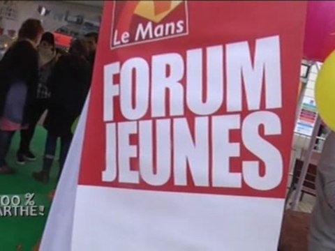 100% Sarthe au Forum Jeunes du Mans