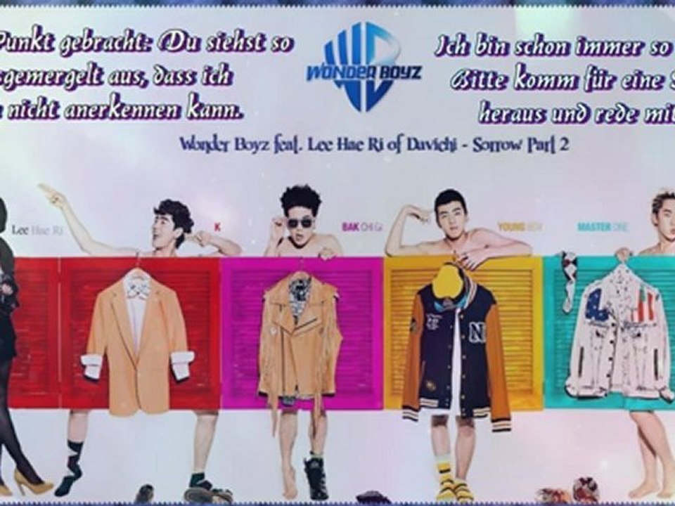 Wonder Boyz feat. Lee Hae Ri of Davichi - Sorrow Part 2 k-pop [german sub]