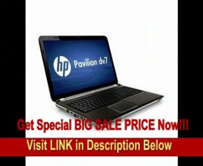 HP Pavilion DV7T DV7 Laptop / Intel CoreTM i5-2430M Processor/ USB 3.0 / 17.3 HD Display / 6GB Memory / 640GB Hard Drive / Blu-Ray / 1Gb AMD VideoCard / FingerReader / 2 Year Warranty - Dark Umber