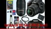 Nikon D3200 24.2 MP CMOS Digital SLR Camera with 18-55mm f/3.5-5.6G AF-S DX VR and 55-300mm f/4.5-5.6G ED VR AF-S DX NIKKOR Zoom Lenses + EN-EL14 Battery + 32GB Deluxe Accessory Kit