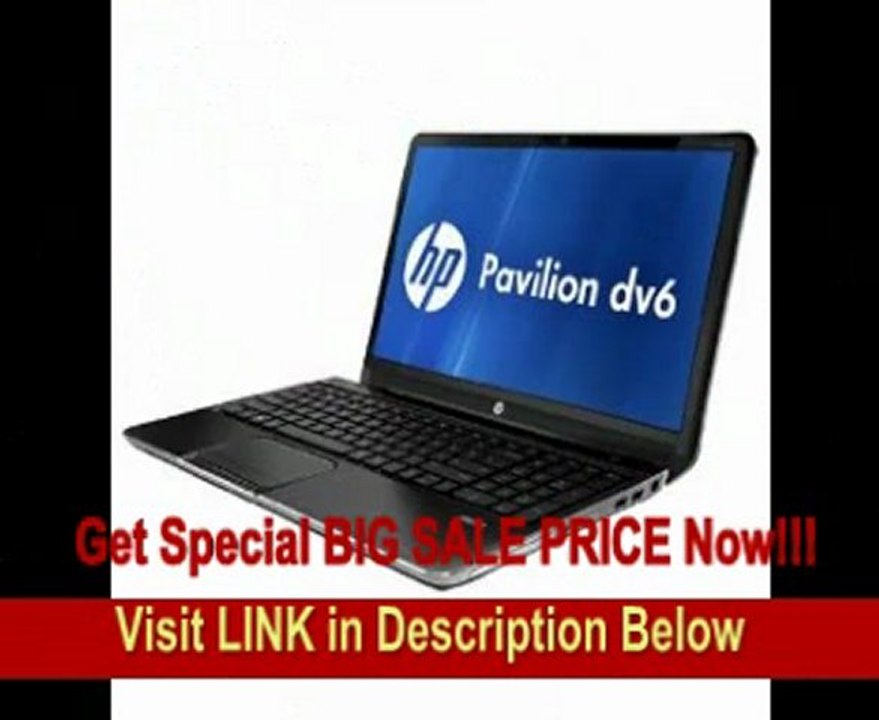 HP Pavilion dv6t-7000 Quad Edition (dv6tqe) 15.6 Laptop -3rd generation Intel Core i7-3610QM Processor (IVY BRIDGE) / 8GB DDR3 System Memory / 750GB 5400RPM Hard Drive / Blu-ray player / Beats Audio / midnight black metal finish (Standard Keyboard)