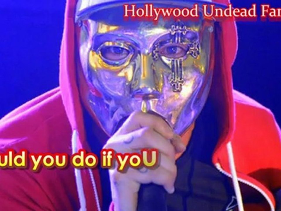 Hollywood Undead - Dead Bite Lyrics HD ( WITH OLD MASKS )
