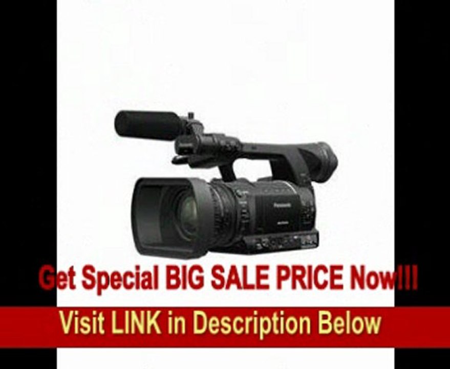 Panasonic AG-AC130 2.2MP AVCCAM HD Hand-Held Camcorder, 22x Optical Zoom, 3.45 LCD Screen, Dual SD/SDHC/SDXC Card Slots, USB 2.0