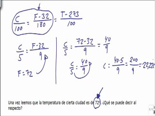 Primer principio de la termodinamica ejercicio 3 escalas de temperatura