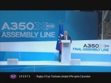 Airbus inaugure l’usine d’assemblage de l’A350 (Colomiers)