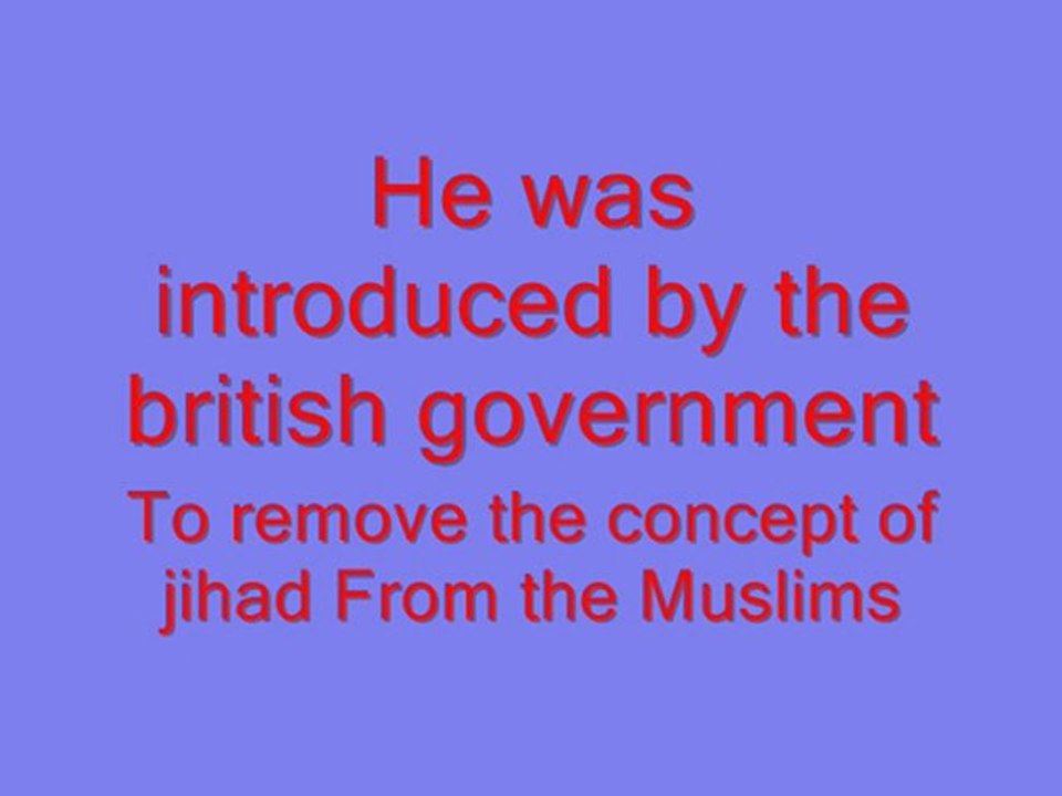 Introduction of Mirza ghulam Ahmed Qadiani