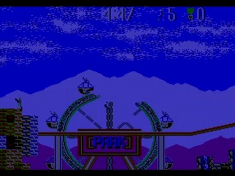 VGA Air rescue gameplay sega master system 1992 HD