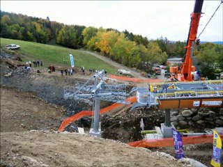 Levage Télésiege TSD6 - Saint Jean Montclar