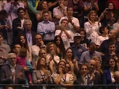 Ferrero recibe el reconocimiento y el cariño del tenis