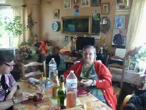 le jour des 61 ans de mon copain Michel mon bébé