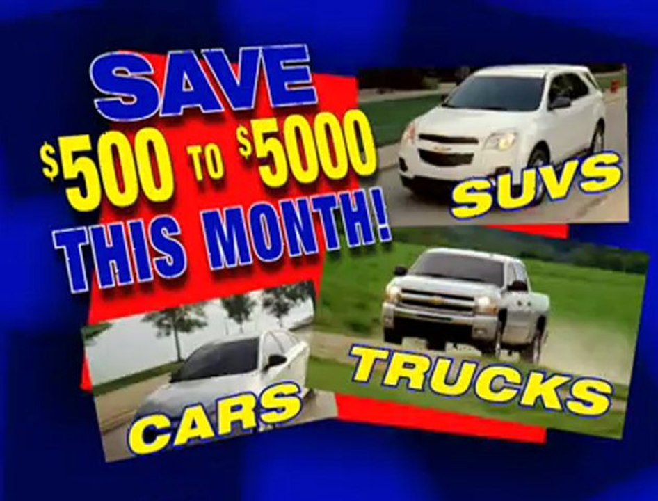 Biggers Chevy Sacri-Price Sale on ALL 2012 Models