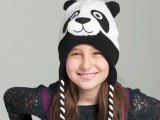 KNIT BIG PANDA ANIMAL HAT