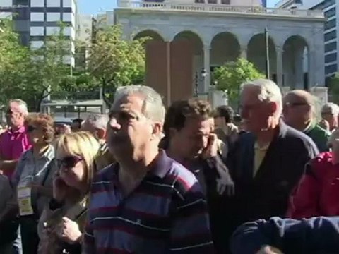 Greeks protest as Troika debt deal looms