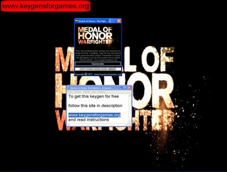Medal of Honor Warfighter Limited Edition Serial Keys Codes Keygen (FREE Download)